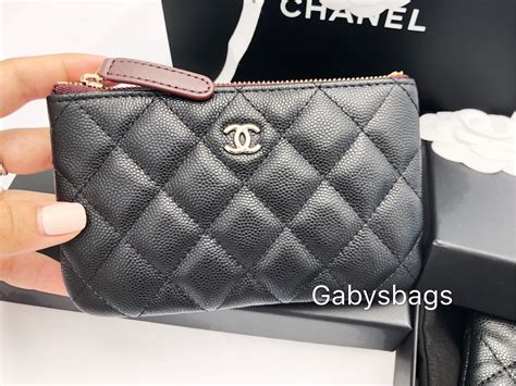 card case wallet chanel|chanel new small o case.